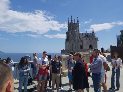 Пресс-релиз «Диалог культур: Россия – Балканы» на Ласточкином гнезде