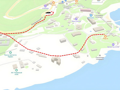 Новый маршрут движения