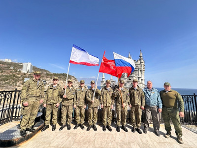 «Военно-патриотическое мероприятие ко Дню годовщины Общекрымского Референдума и Воссоединения Крыма с Россией в Год Защитника Отечества»